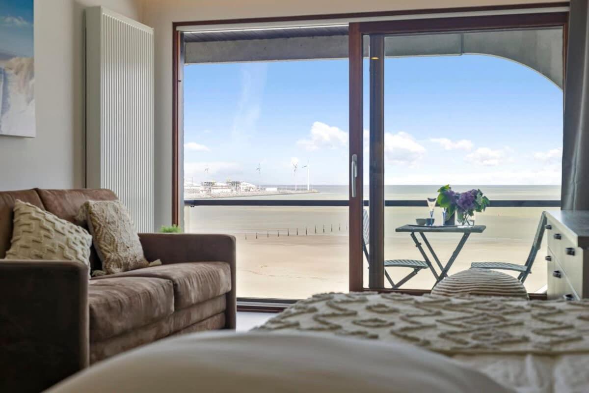 Huswell - Studio With Great Sea View On Terrace Кнокке-Хейст Экстерьер фото