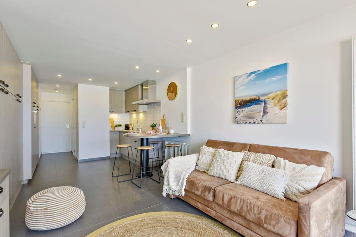 Huswell - Studio With Great Sea View On Terrace Кнокке-Хейст Экстерьер фото